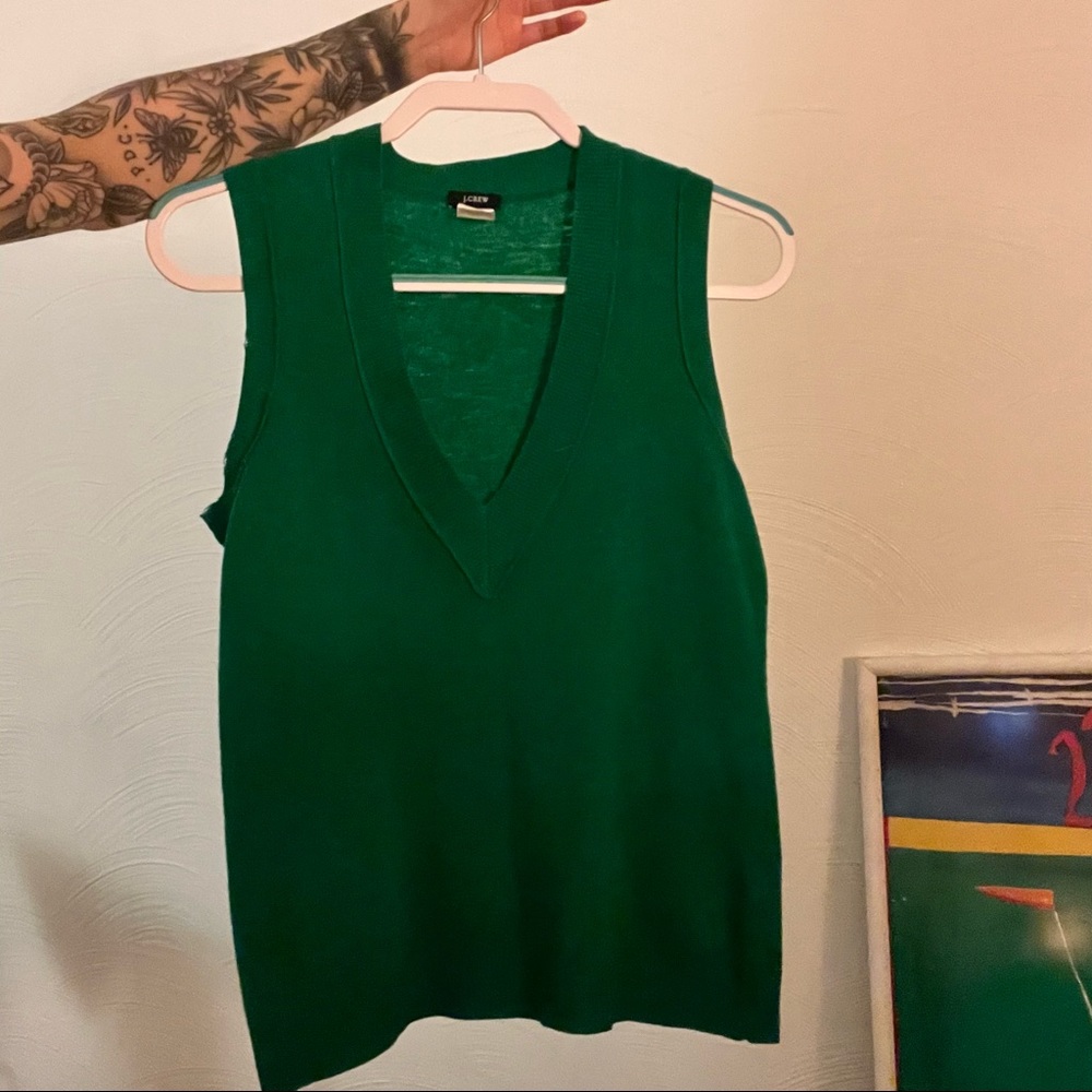 J. Crew Wool/ Cashmere Vest